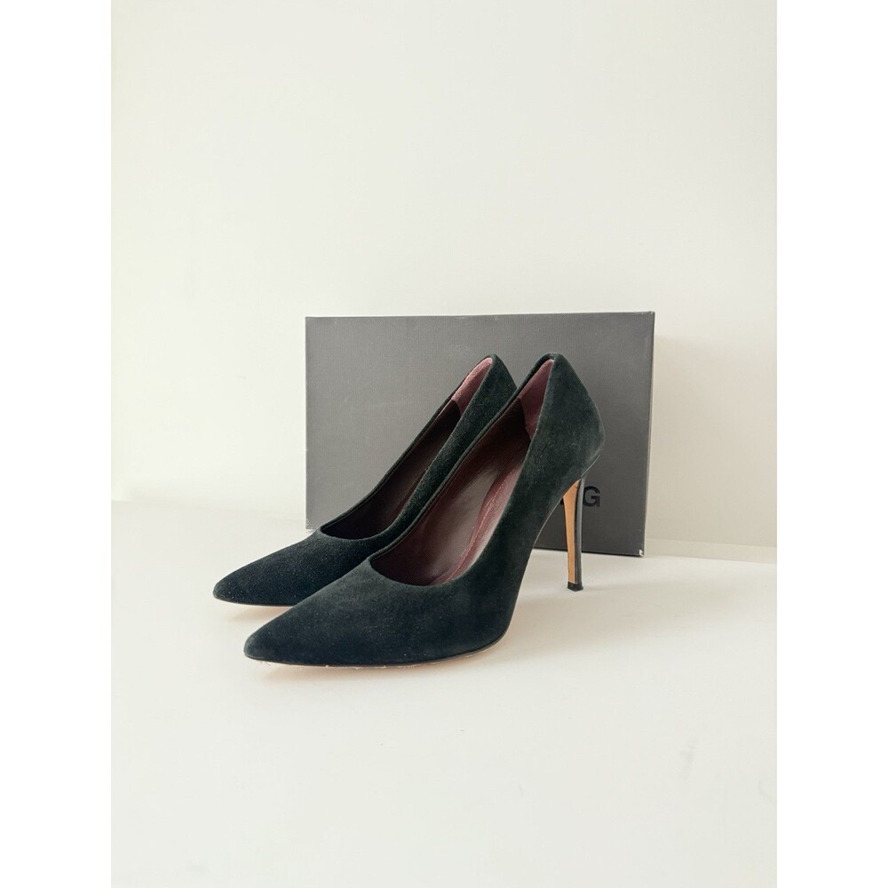 J.Lindeberg Suede Pumps - Size 38 (US 7.5-8) - Made In Italy